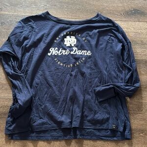 Under‎ armour notre dame long sleeve 2XL
